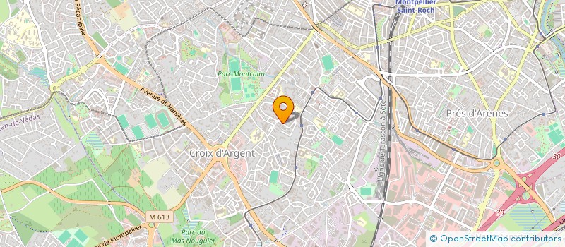 localisation de l'entreprise MADAME MERVEILLE NZANG EYENE à MONTPELLIER