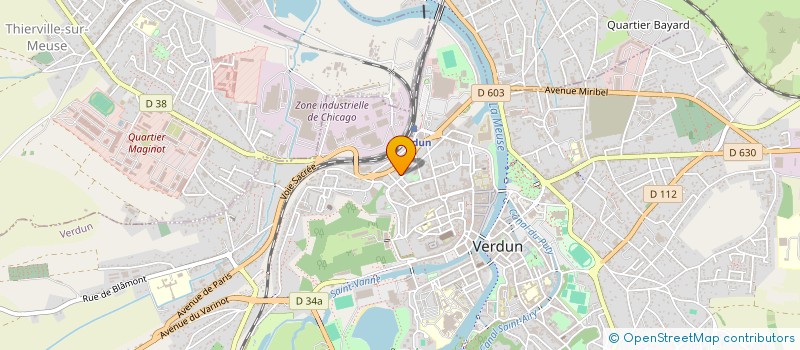 localisation de l'entreprise MADAME MERVEILLE RINGOT à VERDUN