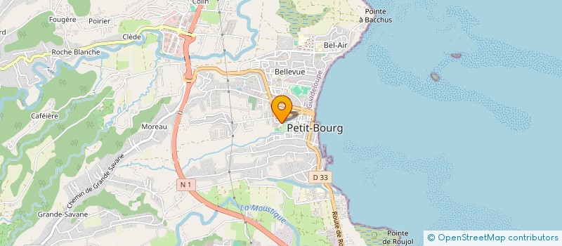 localisation de l'entreprise MADAME MERY ADAMES MARIANO à PETIT-BOURG