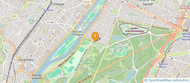 localisation de l'entreprise MADAME MERY GABAI à NEUILLY-SUR-SEINE