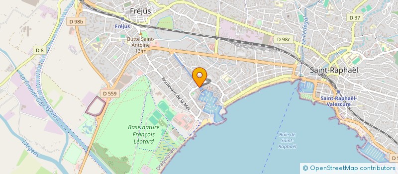 localisation de l'entreprise MADAME MERYEM AIT ABDELLAH à FREJUS