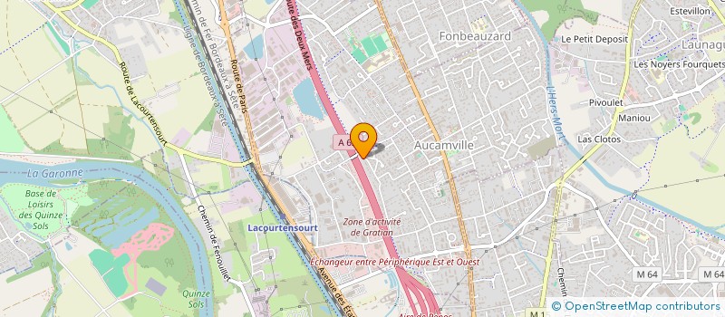 localisation de l'entreprise MADAME MERYEM AYTAN  LAUNAGUET