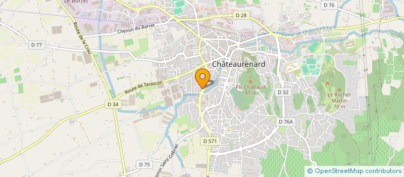 localisation de l'entreprise MADAME MERYEM AZAMI IDRISSI à CHATEAURENARD