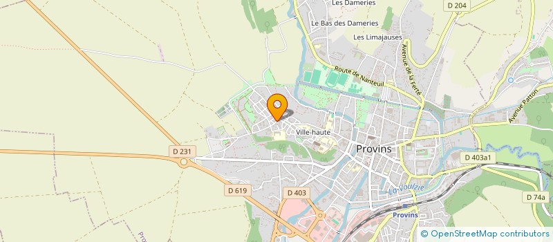 localisation de l'entreprise MADAME MERYEM BEN MOSTAPHA à PROVINS