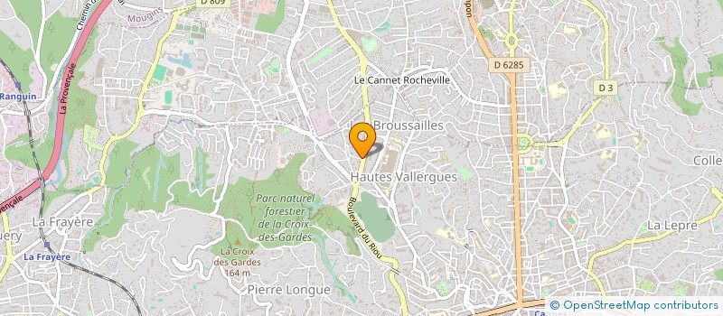 localisation de l'entreprise MADAME MERYEM BOUZEBIBA à CANNES
