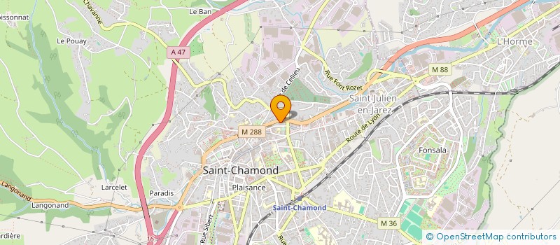 localisation de l'entreprise MADAME MERYEM DEMIRAL à SAINT-CHAMOND
