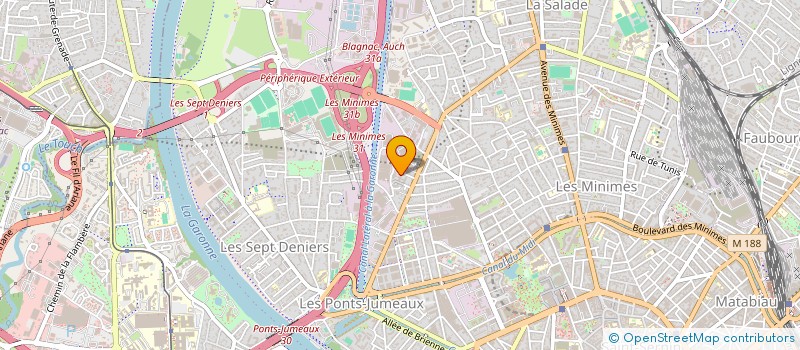 localisation de l'entreprise MADAME MERYEM EL BOUABIDI à TOULOUSE