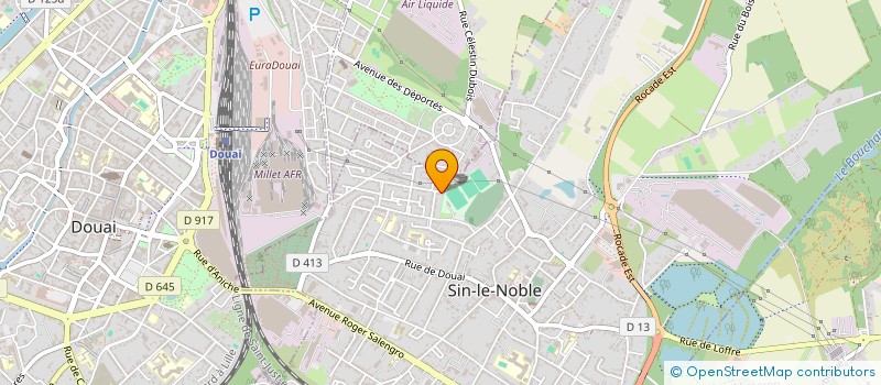 localisation de l'entreprise MADAME MERYEM EL KADIRI BOUDCHICH à SIN-LE-NOBLE