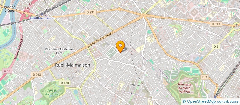 localisation de l'entreprise MADAME MERYEM EL MOKDADI à RUEIL-MALMAISON