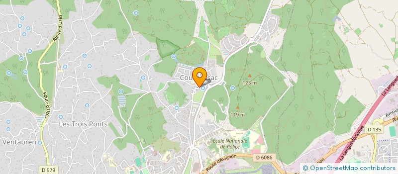 localisation de l'entreprise MADAME MERYEM EL YAHYAOUI  NIMES