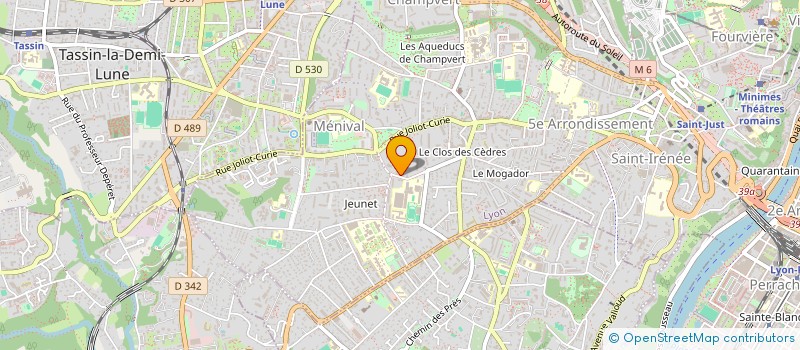 localisation de l'entreprise MADAME MERYEM GUERRAOUI à LYON