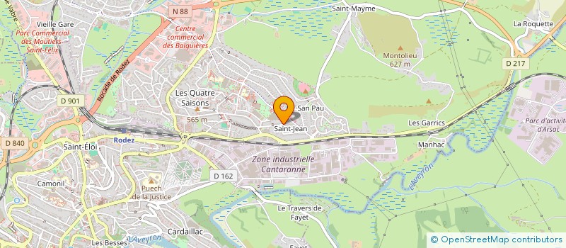 localisation de l'entreprise MADAME MERYEM HAZEM à ONET-LE-CHATEAU