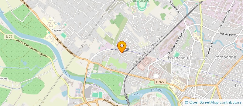 localisation de l'entreprise MADAME MERYEM KAF  MONTAUBAN