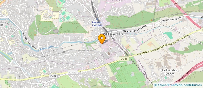 localisation de l'entreprise MADAME MERYEM MADENOGLU  SAINT-VICTORET