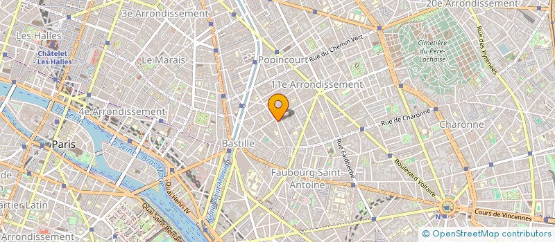 localisation de l'entreprise MADAME MERYEM MIKOU  PARIS