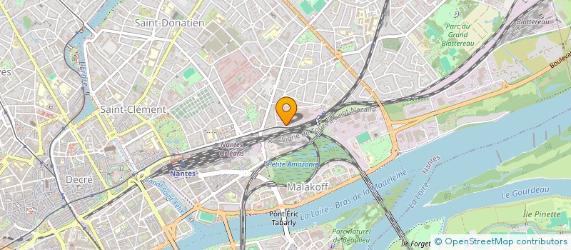 localisation de l'entreprise MADAME MERYEM MOTATAOUIAA  NANTES