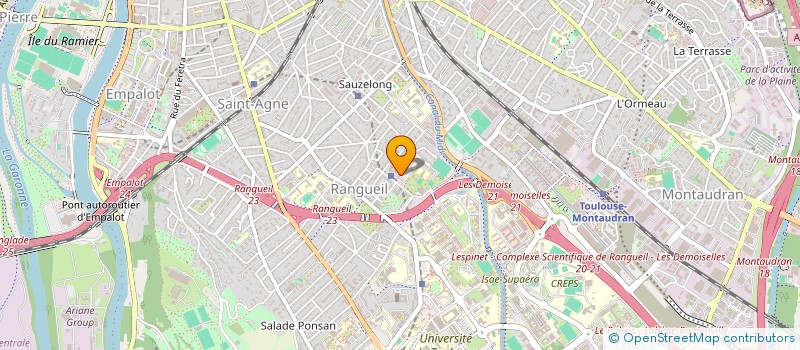 localisation de l'entreprise MADAME MERYEM NOUALI  TOULOUSE