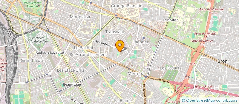 localisation de l'entreprise MADAME MERYEM SEGHAIER  LYON