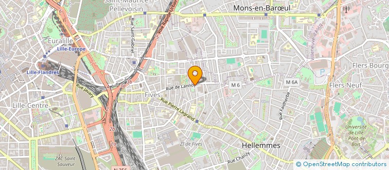 localisation de l'entreprise MADAME MERYEM TAOURIT à LILLE