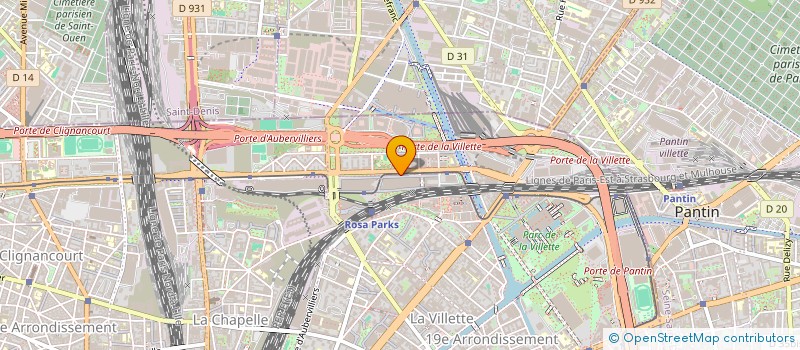 localisation de l'entreprise MADAME MERYEM TOUROUGUI  PARIS