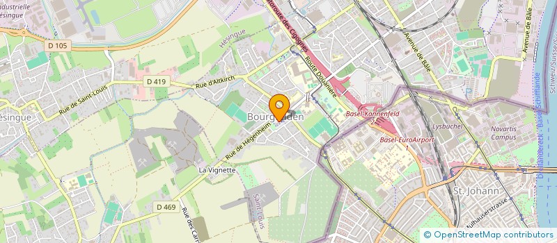 localisation de l'entreprise MADAME MERYEME LACHKAR  SAINT-LOUIS