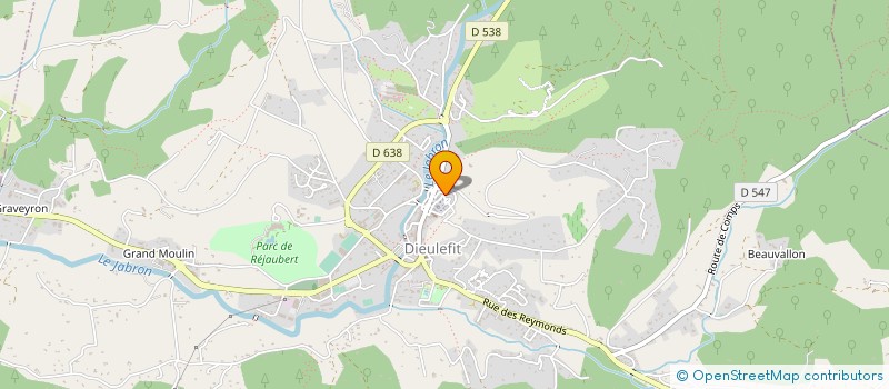 localisation de l'entreprise MADAME MERYEME SEBAAOUI à DIEULEFIT