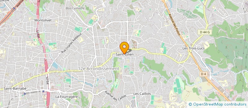 localisation de l'entreprise MADAME MERYL ANGLADE à MARSEILLE
