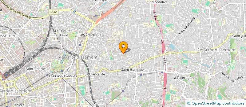 localisation de l'entreprise MADAME MERYL BENSIMON à MARSEILLE