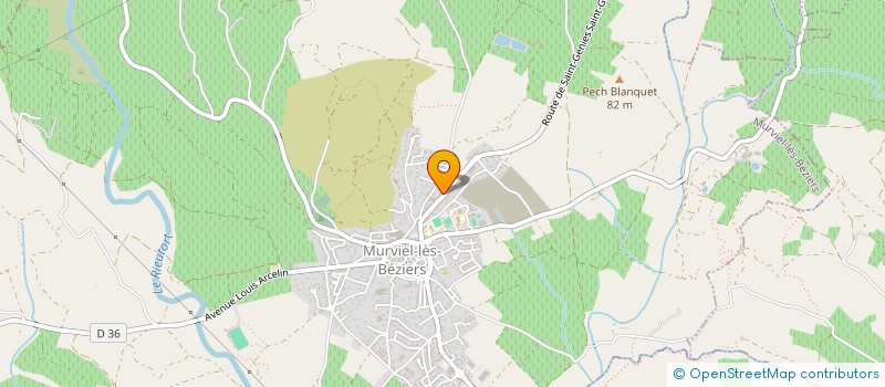 localisation de l'entreprise MADAME MERYL BOUSTENS  MURVIEL-LES-BEZIERS