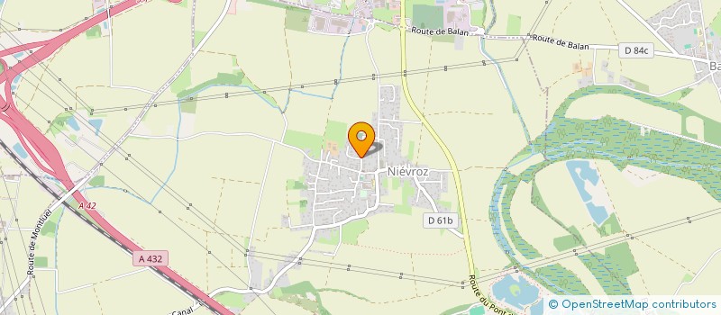 localisation de l'entreprise MADAME MERYL CHICHPORTICH  NIEVROZ