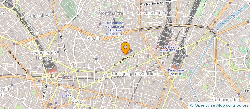 localisation de l'entreprise MADAME MERYL CHURCH  PARIS