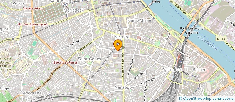 localisation de l'entreprise MADAME MERYL CONAN  BORDEAUX