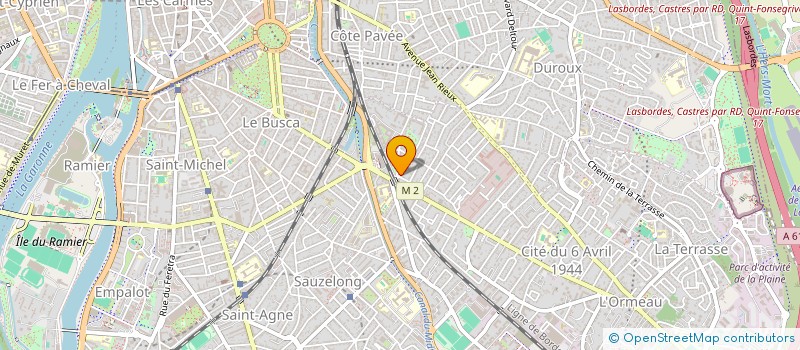 localisation de l'entreprise MADAME MERYL LOYENS  TOULOUSE