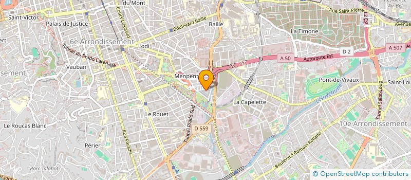 localisation de l'entreprise MADAME MERYL M'SIKA à MARSEILLE