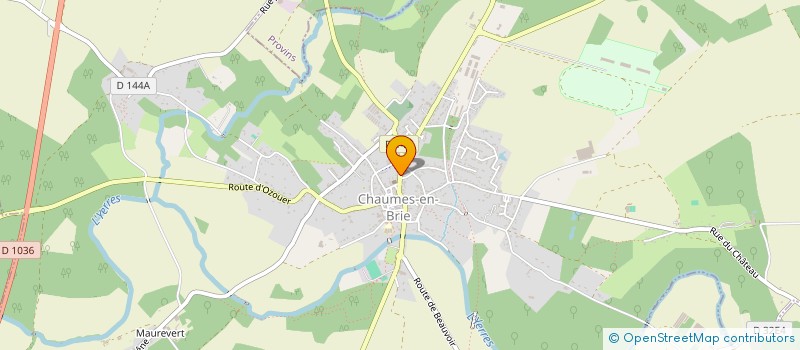 localisation de l'entreprise MADAME MERYL METAY  CHAUMES-EN-BRIE