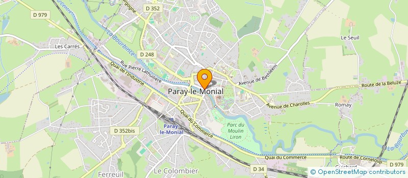 localisation de l'entreprise MADAME MERYL NEME à PARAY-LE-MONIAL