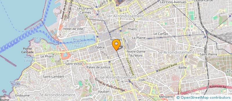 localisation de l'entreprise MADAME MERYLL FARHANA  MARSEILLE