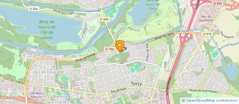 localisation de l'entreprise MADAME MERYNE BAUMGARTNER  TORCY