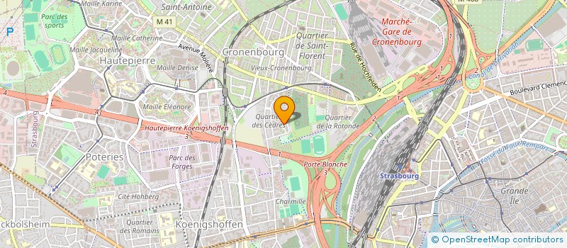 localisation de l'entreprise MADAME MESSAD BENHA GOUGA à STRASBOURG