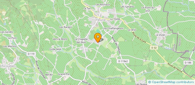 localisation de l'entreprise MADAME MESSAN KENEY  FLEURIE