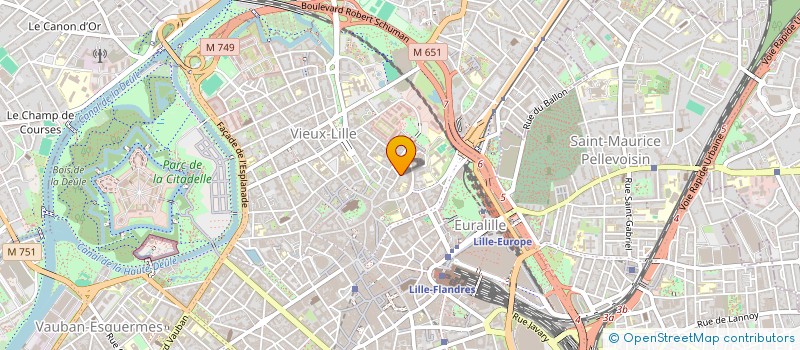 localisation de l'entreprise MADAME MESSAOUDA BOURGHIDA  LILLE
