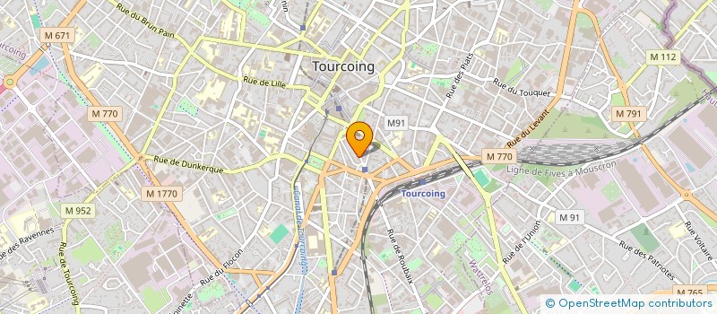 localisation de l'entreprise MADAME MESSAOUDA HELITIME à TOURCOING