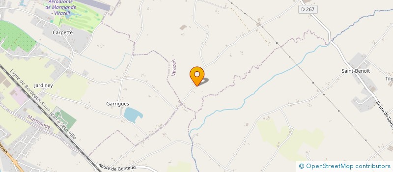 localisation de l'entreprise MADAME MESSAOUDA KABOUS  MARMANDE