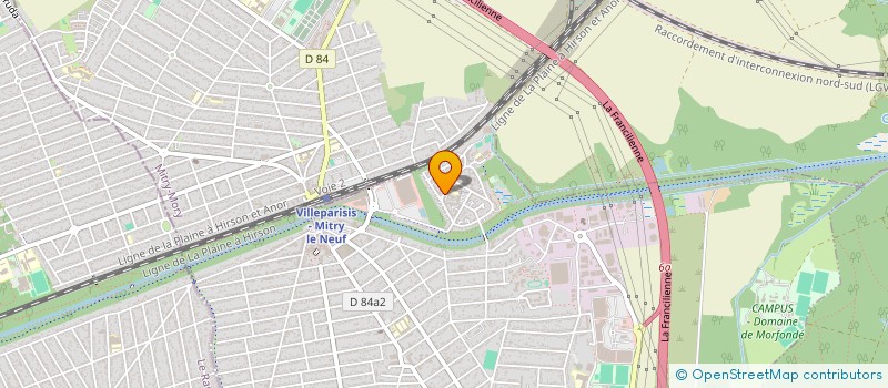 localisation de l'entreprise MADAME MESSILIA ZEMMOURI  VILLEPARISIS