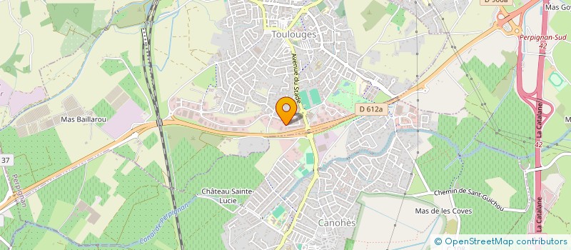 localisation de l'entreprise MADAME MESSODY AZOULAY à TOULOUGES