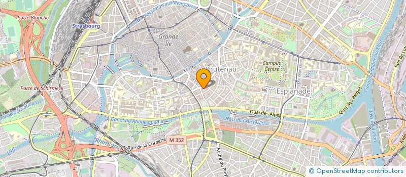 localisation de l'entreprise MADAME META LEBENS à STRASBOURG