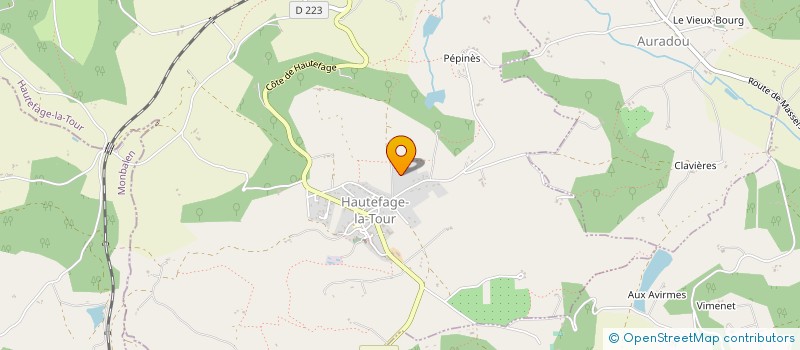 localisation de l'entreprise MADAME METTE BYSTED SARENSEN  HAUTEFAGE-LA-TOUR