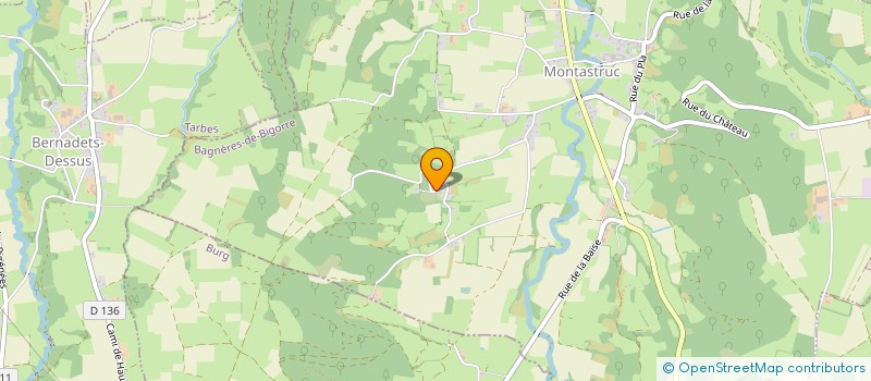 localisation de l'entreprise MADAME METTE LIND  MONTASTRUC