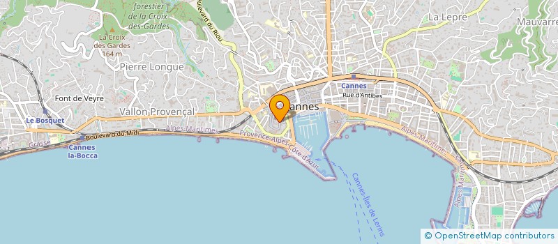 localisation de l'entreprise MADAME METTE NYMANN à CANNES