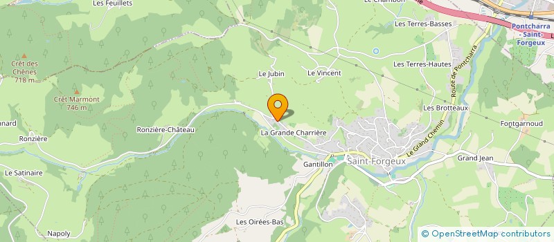 localisation de l'entreprise MADAME METTE OLESEN  SAINT-FORGEUX